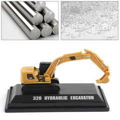 1/160 Scale Concrete Truck Excavator Loader Tractor Alloy DieCast Mini Model Toy