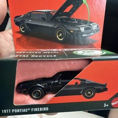 2026 Matchbox Moving Parts 1977 Pontiac Firebird black in hand