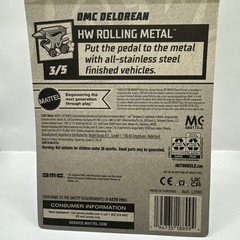 Hot Wheels HW Rolling Metal DMC DeLorean Treasure Hunt Raw HTF