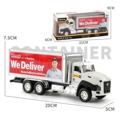 1:50 Alloy+Plastic Engineering Truck Model Car Diecast Kids Toy Gift Pull Back
