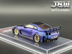 CM Model Nissan LBWK Super silhouette 35RR Chameleon with Carbon Hood 1/64