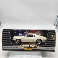9X 1970 Boss 429 Mustang WHITE 1:18 Ertl American Muscle RC2 33748 Diecast