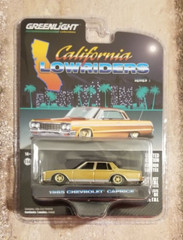 Greenlight 1985 Chevy Caprice 1:64 Diecast Car Cali Lowriders 63010-C