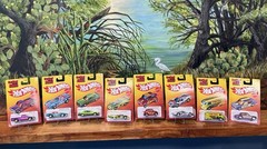 Hot Wheels The Hot Ones Diecast Car Set New in protective cases with Chase