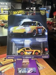 NEW Hot Wheels Premium Car Culture Exotic Envy 71 PORSCHE 911 1:64 Diecast HKC80