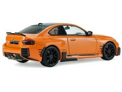 2024 BMW M2 M PERFORMANCE PAPAYA ORANGE 1/43 DIECAST CAR BY SOLIDO S4314605