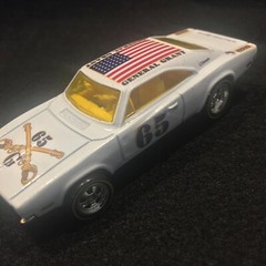 Clear 1:64 Waterslide Decal for Hot Wheels Charger Camaro General Lee vs Grant