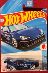 HOT WHEELS HW J-IMPORTS SUBARU BRZ BLUE 48/250. SEE COMBINED OFFERS!