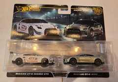 Hot Wheels 2025 Premium Car Culture 2 Pack Nissan GT-R Nismo GT3 & GT-R (R35)