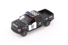 2022 FORD F-150 RAPTOR PICKUP TRUCK BLACK – POLICE 1/78 DIECAST CAR 3001DP
