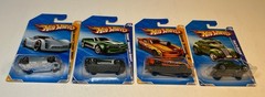 Hot Wheels 2010 Camaro, Camaro Conv, Corvette Stingray, Passn Gasser Lot of 4