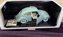 Solido Prestige 1:18 Volkswagen Beetle Rare Aqua Blue Green Color France
