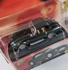 Johnny Lightning 60’s Sizzle 1965 Shelby Cobra 427, Green, 1:64