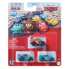 Disney Pixar Cars Mini Racers 3-Pack – Rotor | Die-Cast Metal Vehicles