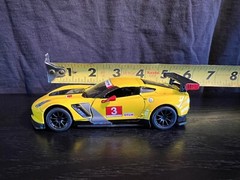 2016 Chevrolet Corvette C7 R Diecast 1:36 Scale 5” Toy Race Car IMSA GTLM Chevy
