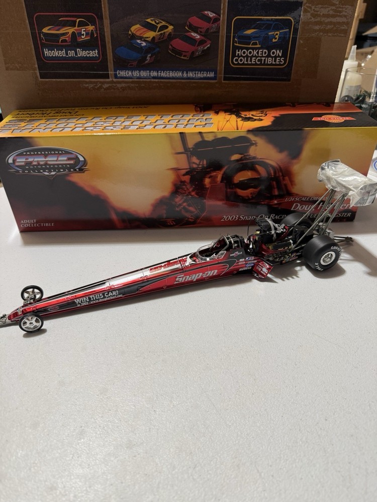 RARE* Doug Herbert COLOR CHROME Snap-On 2003 NHRA Top Fuel Dragster 1/24 Diecast