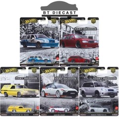 HOT WHEELS CAR CULTURE 2025 1/64 FAST WAGONS SET of 5 CARS FPY86-961 J