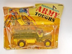 1973 Tootsie Toy Army Toughs Deuce and 1/2 Personnel Carrier Truck NOS *READ*