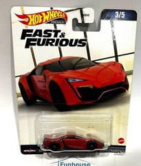 HOT WHEELS Fast & Furious – W Motors Lykan Hypersport (Red – Furious 7) 3/5