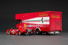 Exoto 43 | SPECIAL GIFT SET | 1980 Team N.A.R.T. | Ferrari 512 BB LM | Le Mans