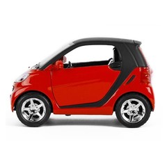 Red 1:32 Model Car Metal Diecast Toy Vehicle Kids Sound Light For Smart ForTwo G