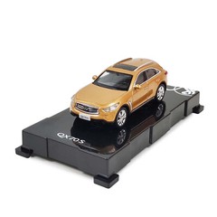 1:64 Scale Paudi Infiniti QX70 Gold Diecast Model Miniature Toy Car Vehicle