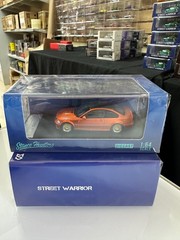 BMW E46 M3 ORANGE CARBON TOP 1/64 DIECAST CAR BY STANCE HUNTERS SH 299 MADE