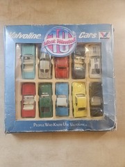 NEW Vintage Valvoline Most-Wanted 10-Car Sports Cars Set 1:64 Diecast 1964 GTO