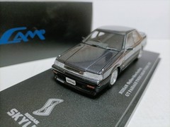 CAM 1:43 Nissan Hardtop Modified GT Turbo Twincam 24V Metallic Gray Car Model
