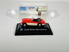 Cararama 1/72 Scale Austin Healey 100/6 Cabriolet – Red/Cream – Boxed