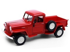 Welly 1947 Jeep Willys Pickup Truck 1:24 Diecast Model Toy Car 24116 4D