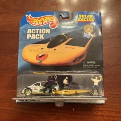 1996 HOT WHEELS ACTION PACK LOT OF 4 HOME IMPROVEMENT SOLAR RACING RACING APOLLO