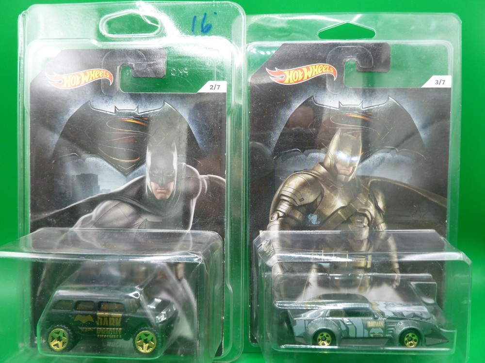 Hot Wheels Batman Cars w/cases box will contain 14 cars various years