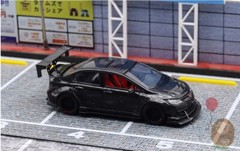 GDO 1/64 Honda civic Mugen RR Car Model Simulation Alloy Diecast Display Gifts