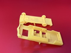 1/64 Scale 3D Printed 1973 Chevy Caprice Demo Derby Car For Diecast Diorama