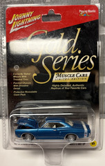 Johnny Lightning Gold Series Muscle Cars ‘69 Dodge Superbee 1:64 Die-Cast Blue