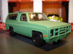 1988 88 CHEVROLET K-5 4X4 BLAZER MILITARY LIMITED EDITION GL OLIVE DRAB GREEN