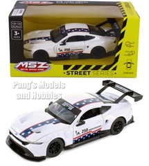 2024 Ford Mustang GT3 USA 250 Anniv. 1/24 Scale Diecast Model MSZ WHITE w/ BOX