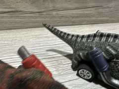 Dinosaur DinoBros Toy Pull Back Dinosaur Dino Car Lot Of 2 *Details*