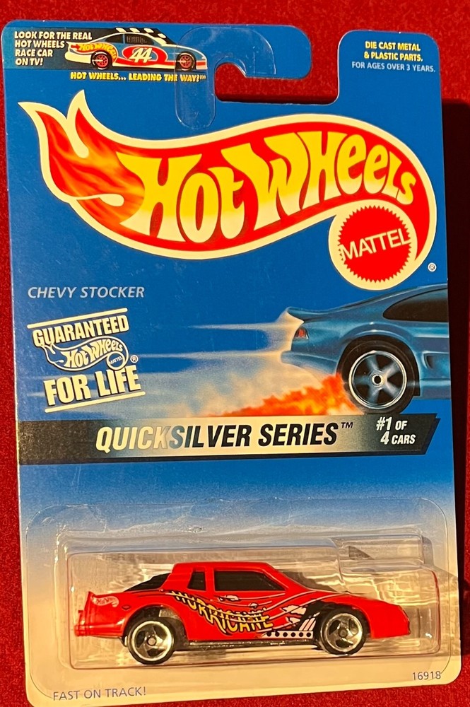 HOT WHEELS QUICKSILVER SERIES CHEVY STOCKER #545 . SEE COMBINED OFFERS!