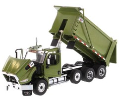 Diecast Masters Western Star Ox Body Dump Truck Olive Green 71086 1:50