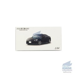 1:64 Subaru BRZ 2020 Model Car Alloy Diecast Vehicle Collection Kids Gift Black