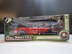 VINTAGE Full Throttle Hardcore Horsepower Foose Ford Mustang, NIB