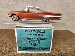 PTH MODELS 1/43 by SAMS 7C 1960 CHEVROLET IMPALA SPORTS COUPE 1 OF 75 PCS