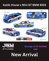 Kaido House x Mini GT BMW M3 Kaido Touring Champ V1 BBS #223 1/64