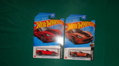 Hot Wheels HW Roadsters Red & Copper Version Corvette C7 Z06 Convertible 34 1:64
