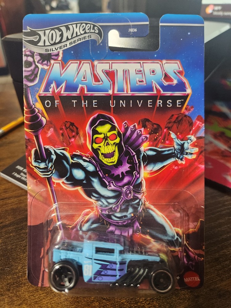 Hot Wheels Silver Series Skeletor Bone Shaker Masters Of The Universe