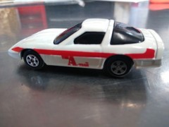 Vintage 1980’s Ertl – A-TEAM 1:64 Diecast White Replica CHEVROLET CORVETTE