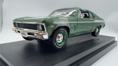 1969 Yenko 427 Nova – Supercar Collectibles By Ertl – 1:18 – Green – Rare