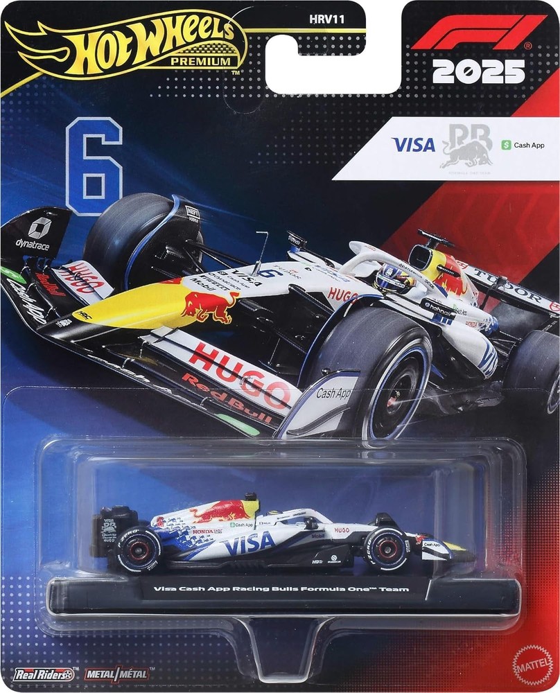 Hot Wheels Premium F1 2025 Formula 1 Team #6 ISACK HADJAR